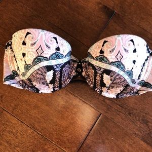 Victoria’s Secret bandeau top with some sparkle